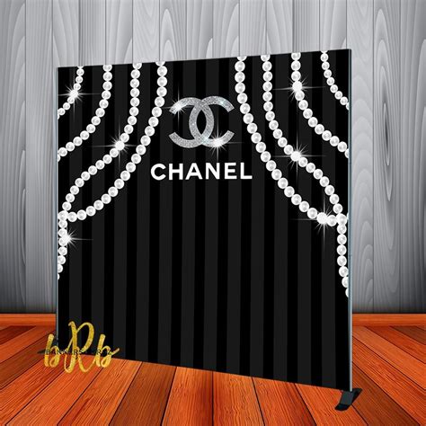 chanel backdrops themed